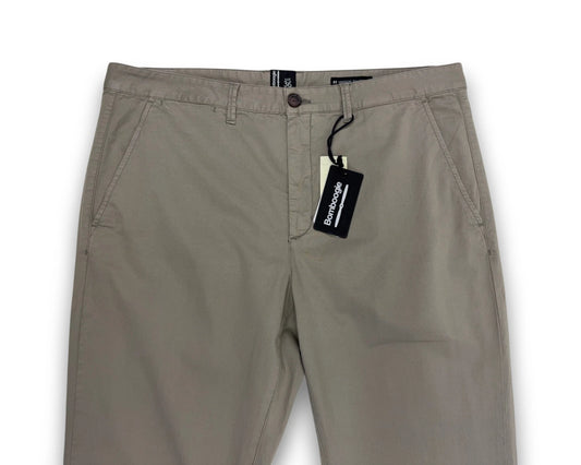 Bomboogie Herren Hose Chino in Desert Sage Gr. 36 Baumwolle Stretch