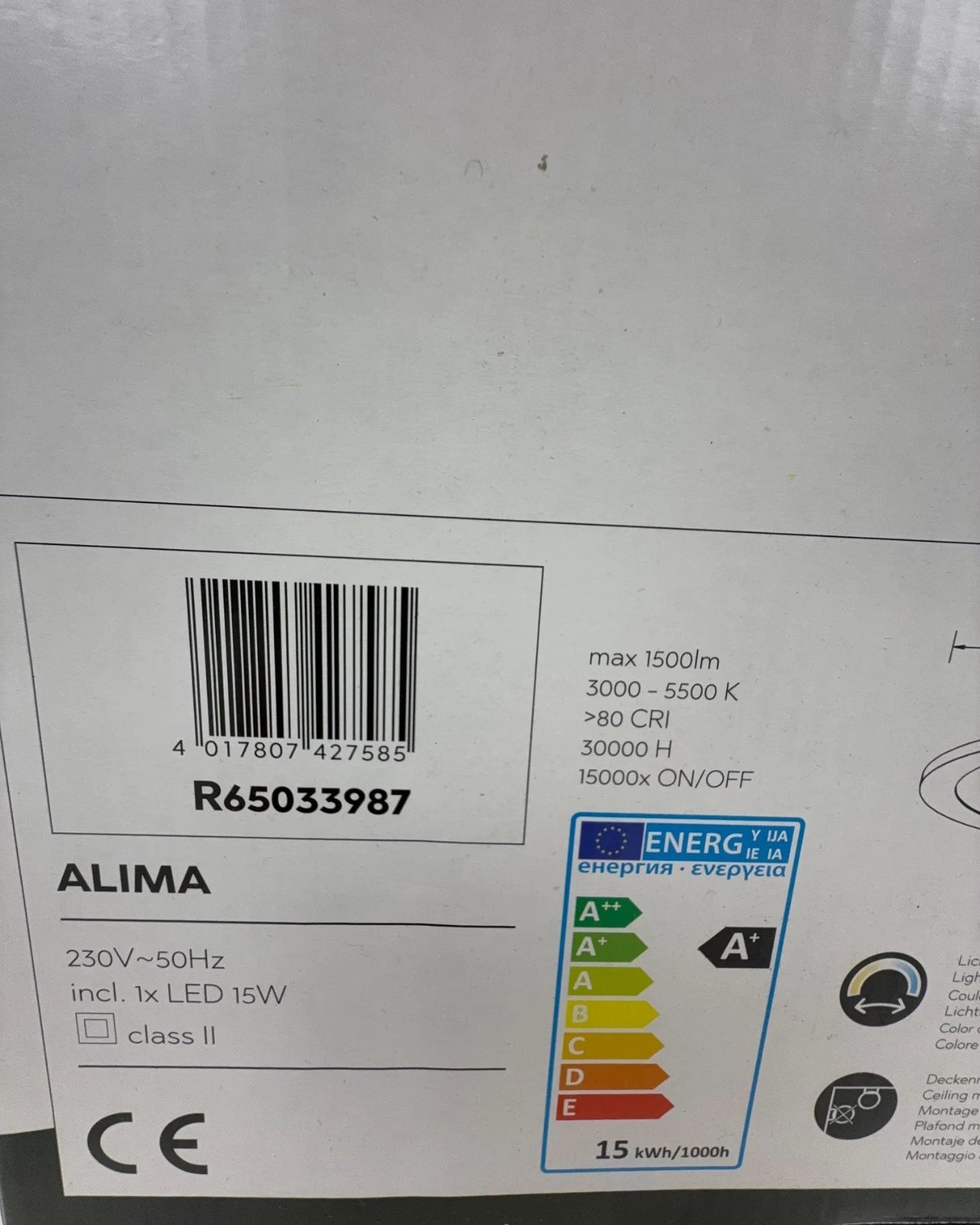Trio WiZ LED Deckenleuchte Alima Titan 30cm 15W App-/ Sprachsteuerung
