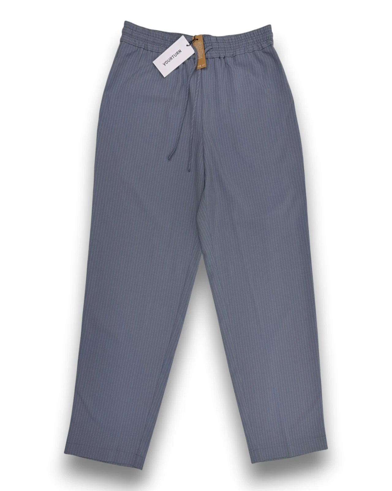 YOURTURN UNISEX EXTREME BAGGY TAILORED TROUSERS Stoffhose Gr. S Nadelstreifen
