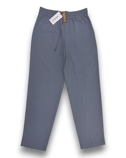 YOURTURN UNISEX EXTREME BAGGY TAILORED TROUSERS Stoffhose Gr. S Nadelstreifen