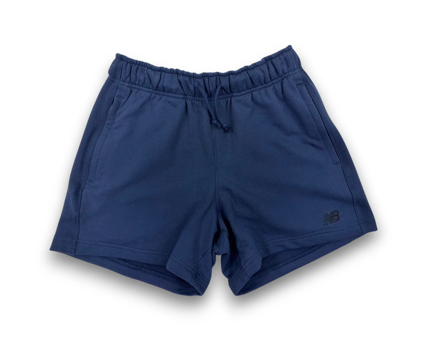 New Balance Herren Athletics Short Gr. S Navy 5" Baumwolle kurze Hose Shorts