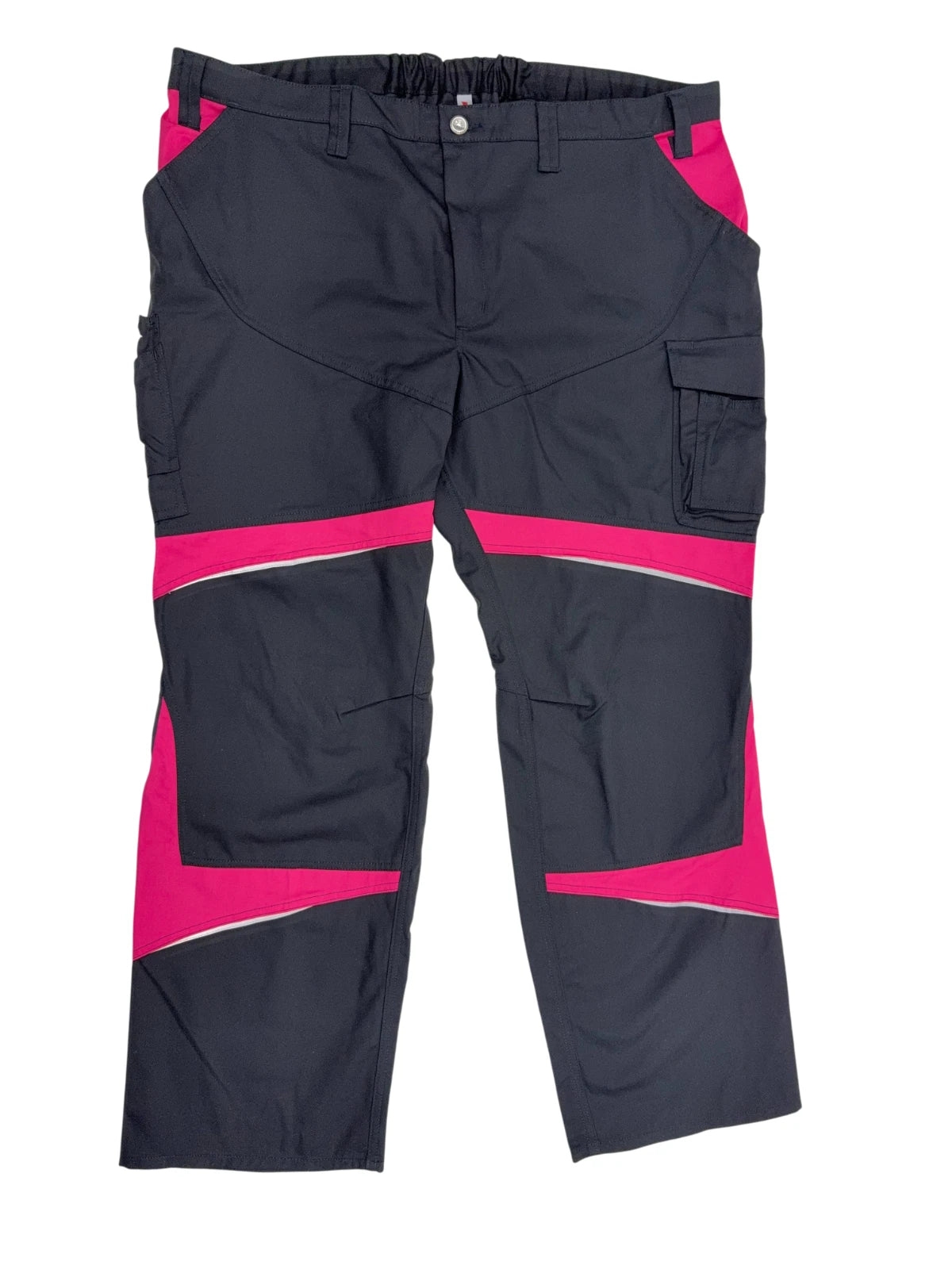 KÜBLER Arbeitshose Damen ACTIVIQ Hose schwarz/pink Frauen Bundhose Gr. 52