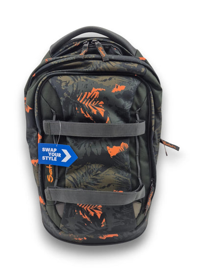 Satch Pack Schulrucksack Rucksack Jurassic Jungle - Grün Ranzen 30L NEU