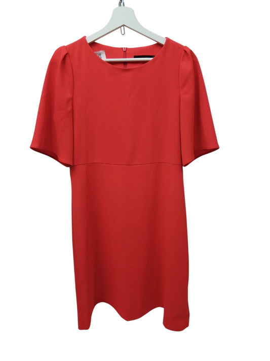 Hallhuber Damen Kleid rot second Hand Gr. 36 Second Hand