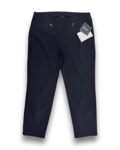 Goldner Damen Bengalinhose "LOUISA" – Schwarz – Kurzgröße 23 (Gr. 46) Hose