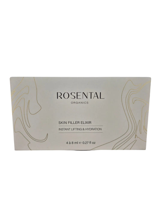 Rosental Organics Skin Filler Elixir 4 x 8ml Instant Lifting & Hydration Serum
