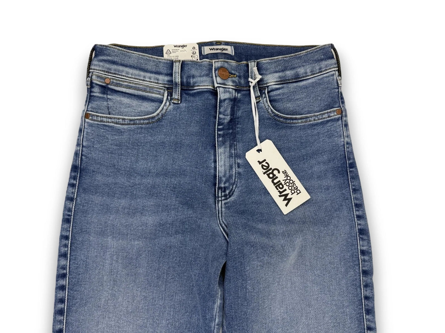 Wrangler Damen HIGH Rise Skinny Jeans Blue Love Strechy Gr. W30-L32 Hose