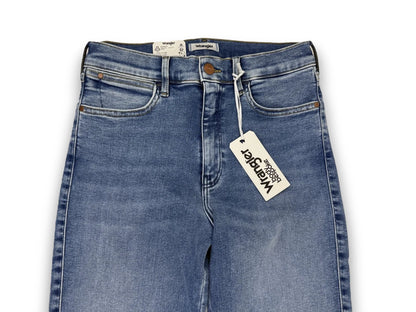 Wrangler Damen HIGH Rise Skinny Jeans Blue Love Strechy Gr. W30-L32 Hose
