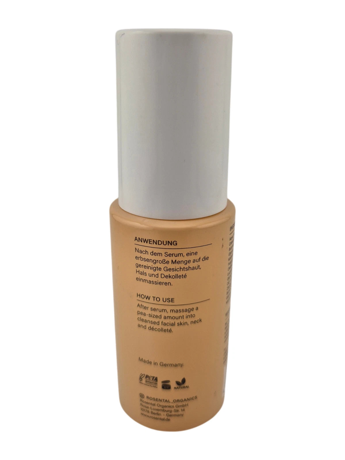 Rosental Organics Calming Cream 30ml by Monica Ivancan Gesichts Creme