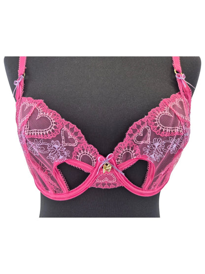 LOUNGE BH Mariana Balcony Bra EU: 70E Pink Bügel BH