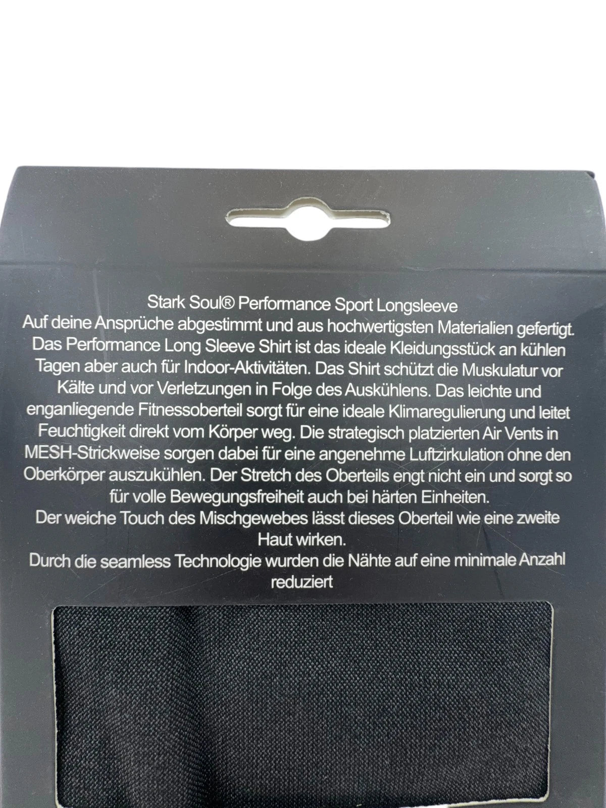 Stark Soul Herren Seamless Base Layer Langarm Funktionsshirt Sportshirt Gr. L/XL