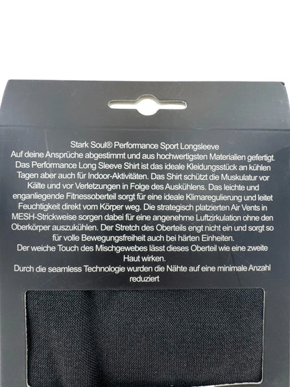 Stark Soul Herren Seamless Base Layer Langarm Funktionsshirt Sportshirt Gr. L/XL