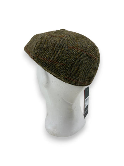 Borges & Scott Herren Schirmmütze Dingwall Schiebermütze Harris Tweed Gr. M 58cm