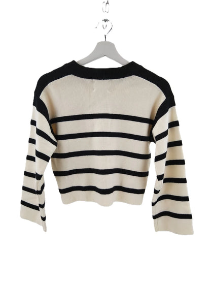 Zara Mädchen Pullover Gr. 152 Striped Knit Sweater gestreifter Pulli 11-12 Jahre