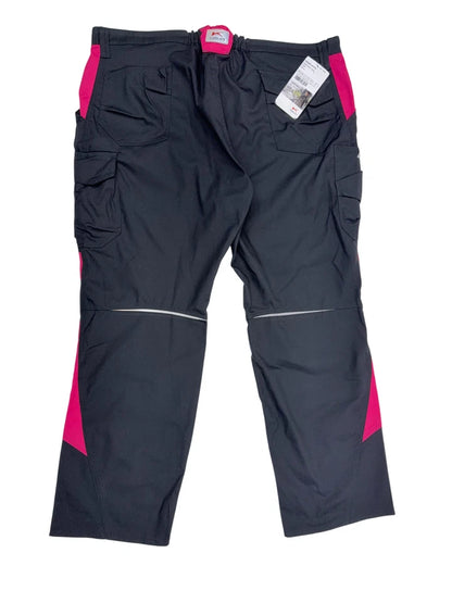 KÜBLER Arbeitshose Damen ACTIVIQ Hose schwarz/pink Frauen Bundhose Gr. 52