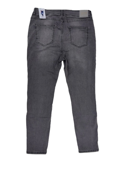 Gina Denim Damen Jeans Skiny Stretch Gr. 42 Grau Hose mit Stretchanteil