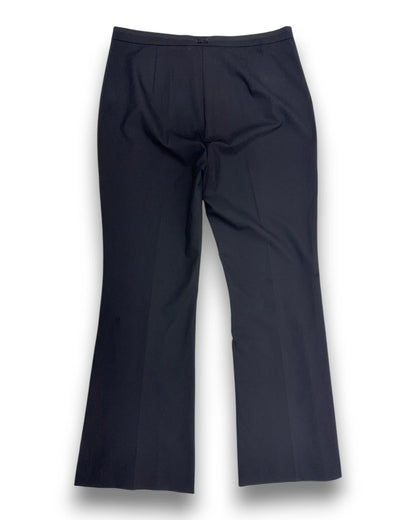 Raffaello Rossi DORO Damen Flared Stoffhose Schwarz Gr. 42 Hose