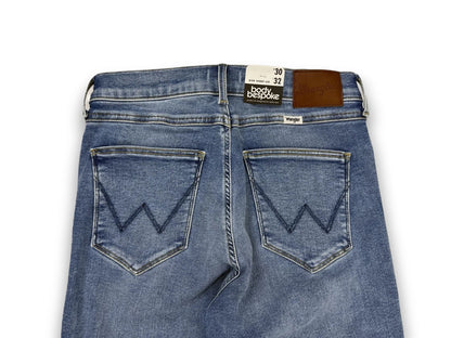 Wrangler Damen HIGH Rise Skinny Jeans Blue Love Strechy Gr. W30-L32 Hose