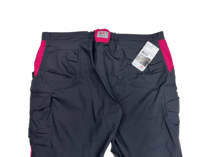 KÜBLER Arbeitshose Damen ACTIVIQ Hose schwarz/pink Frauen Bundhose Gr. 52