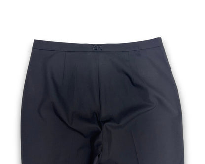 Raffaello Rossi DORO Damen Flared Stoffhose Schwarz Gr. 42 Hose