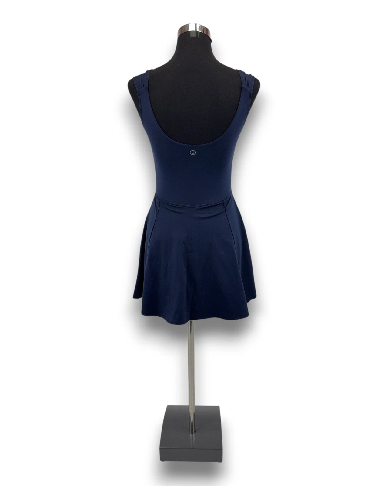 Gilly Hicks Active Dress Kleid Gr. M Marineblau Funktionskleid Innenhose
