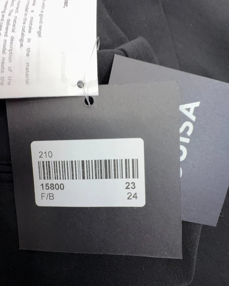 Goldner Damen Bengalinhose "LOUISA" – Schwarz – Kurzgröße 23 (Gr. 46) Hose