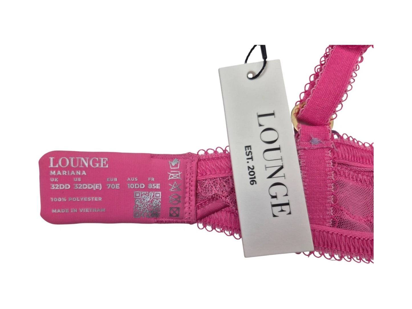 LOUNGE BH Mariana Balcony Bra EU: 70E Pink Bügel BH