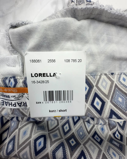 Raphaela by Brax Damen Hose Lorella Azur Blue Kurzgröße Wadenlang Gr. 46