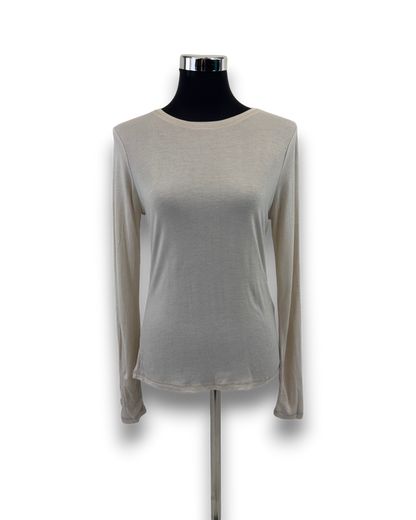 JDY Damen Langarmshirt – Whitecap Gray – Größe M Shirt dünner Pullover