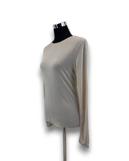 JDY Damen Langarmshirt – Whitecap Gray – Größe M Shirt dünner Pullover
