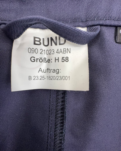 Wattana Herren Bund Einsatzhose Diensthose Gr. 58 Dunkelblau NEU