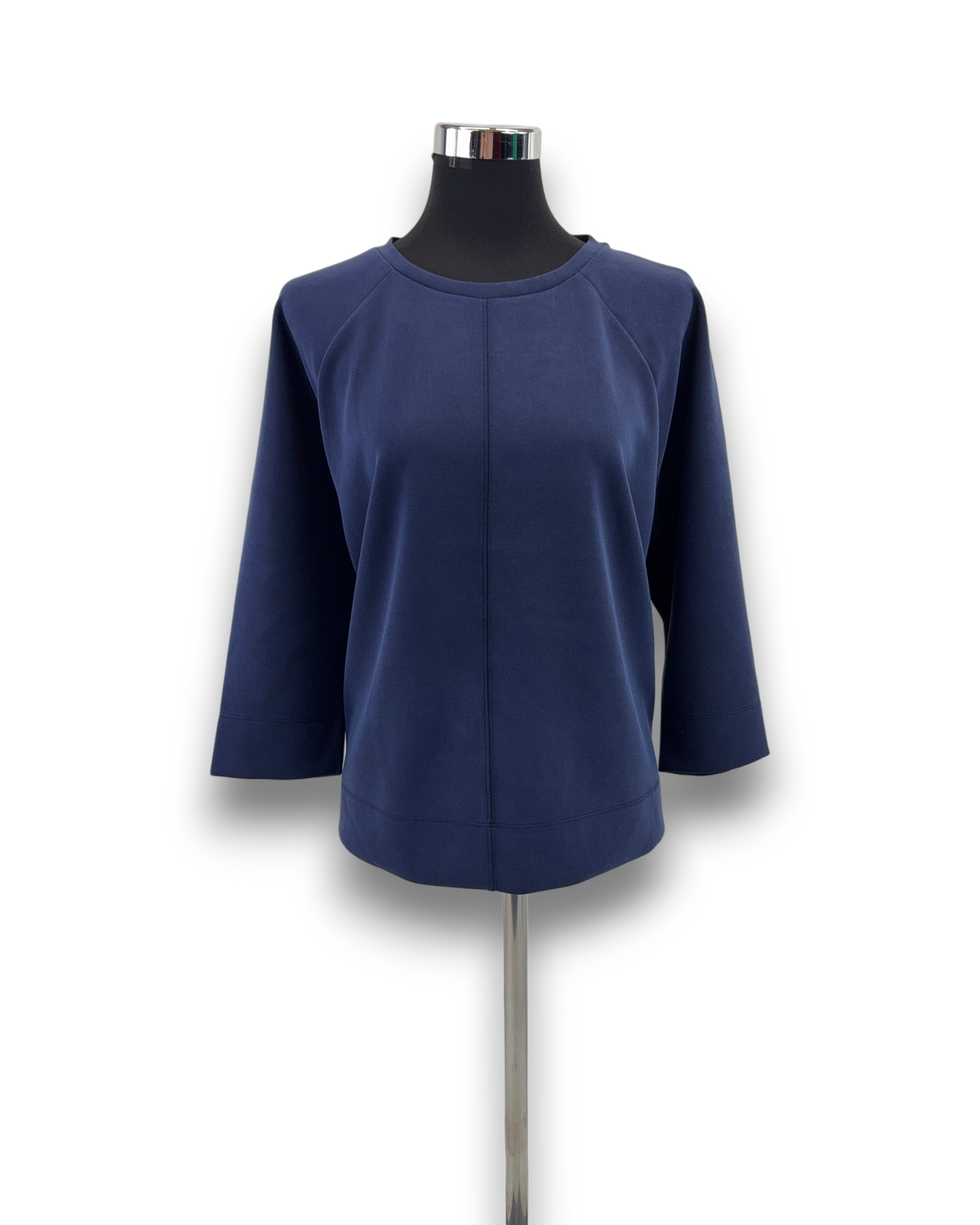 Rich & Royal Damen Sweatshirt – Dunkelblau – Größe M Pullover 3/4 Arm Loose Fit