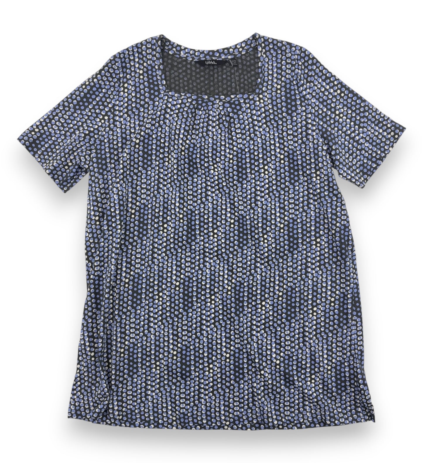 ULLA POPKEN Damen Longshirt Gr. 46/48 Langes Shirt Halbarm T-Shirt Sommershirt