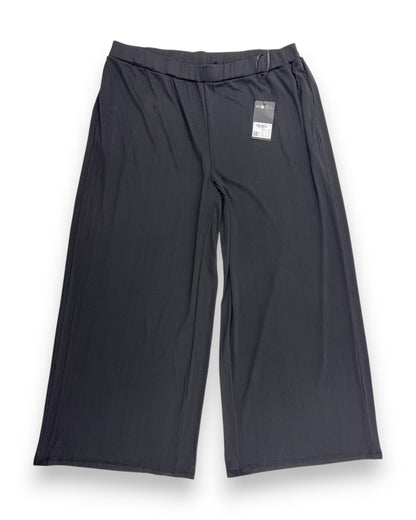 ULLA POPKEN Damen Hose Gr. 54/56 Marlenehose Stoffhose Elastikbund Rippjersey