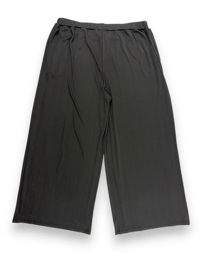 ULLA POPKEN Damen Hose Gr. 54/56 Marlenehose Stoffhose Elastikbund Rippjersey
