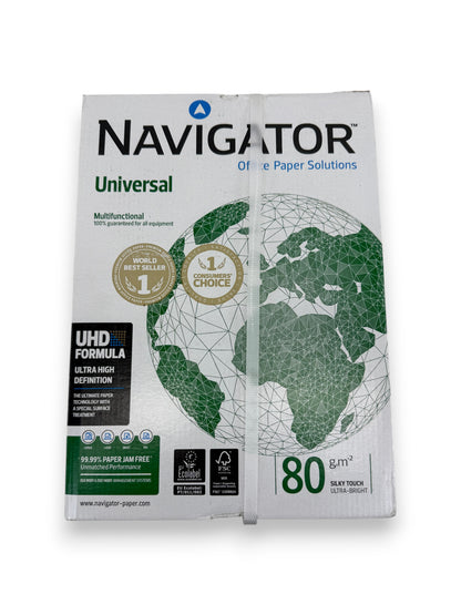 Navigator Premium Universal Kopierpapier 80g/m² DIN-A4 2500 Blatt Papier weiß