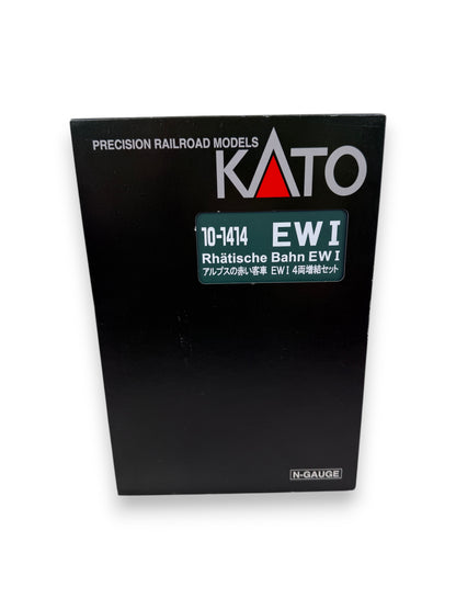 KATO 10-1414 EW I Spur N Rhätische Bahn 5 Wagen Erweiterungsset Modellbahn